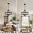 5 - Light 20" Dimmable Farmhouse  Chandelier Ceiling Lights-492683284
