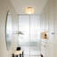 Plafonnier semi-encastré Mid-Century moderne beige-116510845