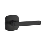 Flat Privacy (Bed & Bath) Door Lever with Square Rosette