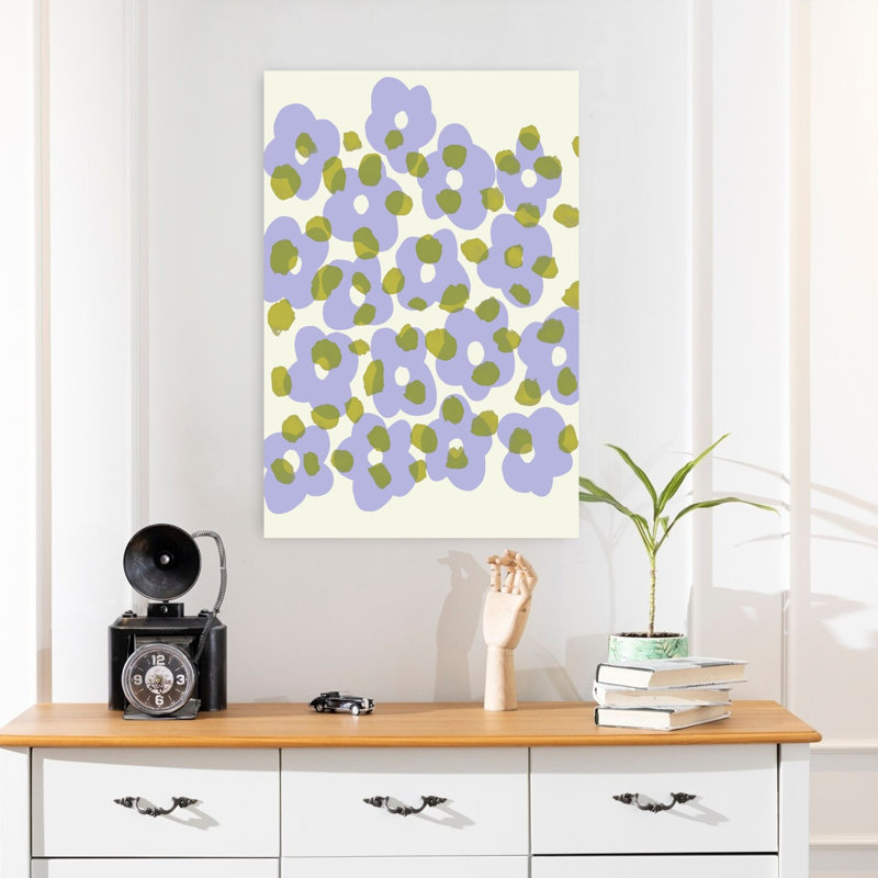 Purpleblossoms by Treechild - Wrapped Canvas Print, 60.96 cm H x 40.64 cm W