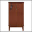 Lighted Diapaly Cabinet with Adjustable Shelves and Double Glass Doors-263860369