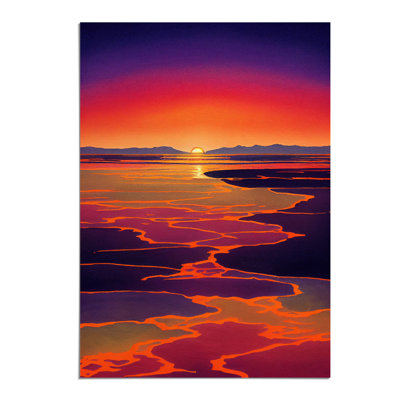 Unique Sunset - Wall Art