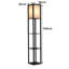 Damm 160cm Black Column Floor Lamp