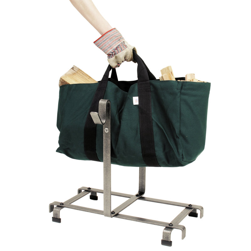 Handcrafted Fireplace Log Rack Only (Carrier Bag not included)