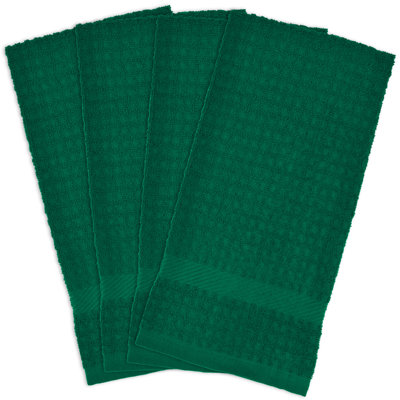 Annistyn Cotton Waffle Dish Cloth Kitchen Towel