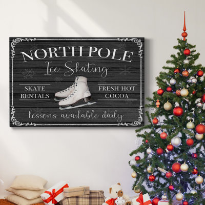 Toile tendue sur glace North Pole