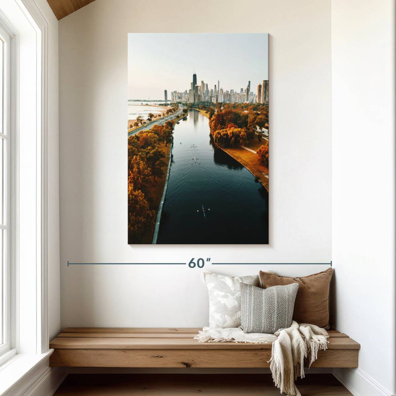 Sirci Chicago Autumn Sireci, H 48 po x l 32 po