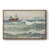 Walnut Floater Framed Canvas