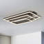 Luminaire plafonnier rectangulaire encastré à DEL 39,4 po Mirvete-288458920-288458921