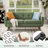Carmencita 65" Linen Upholstered Square Arm Loveseat-995237777-995506502
