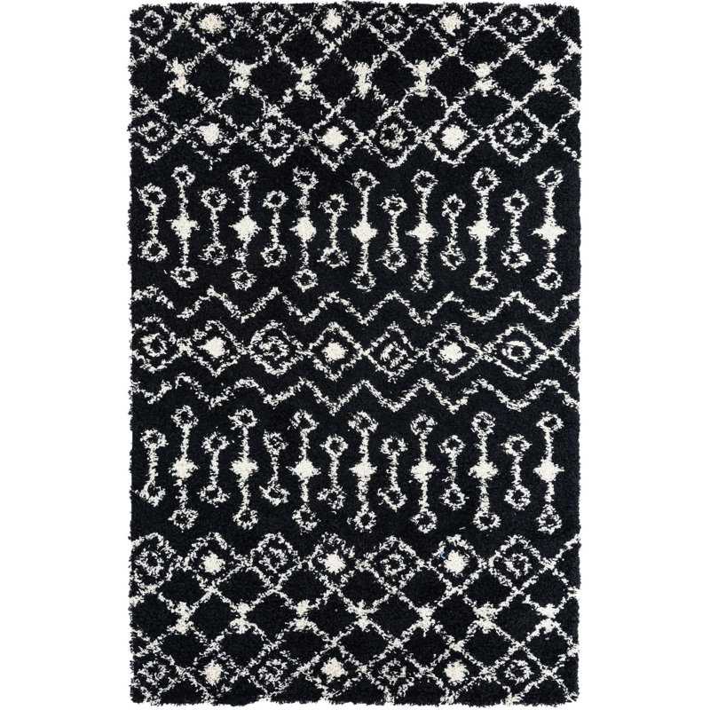 Griego Geometric Indoor Rug, Rectangle 5'3" x 8'