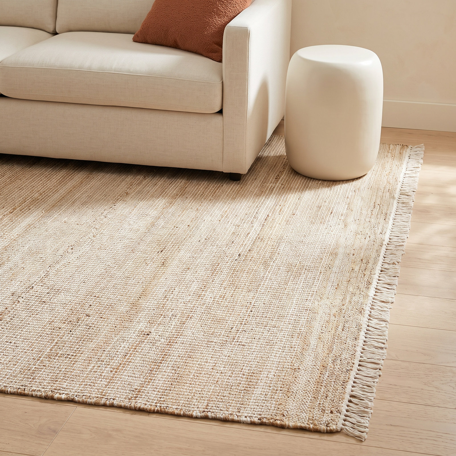 Pelia Flatweave Jute Rug, Rectangle 8' x 10'
