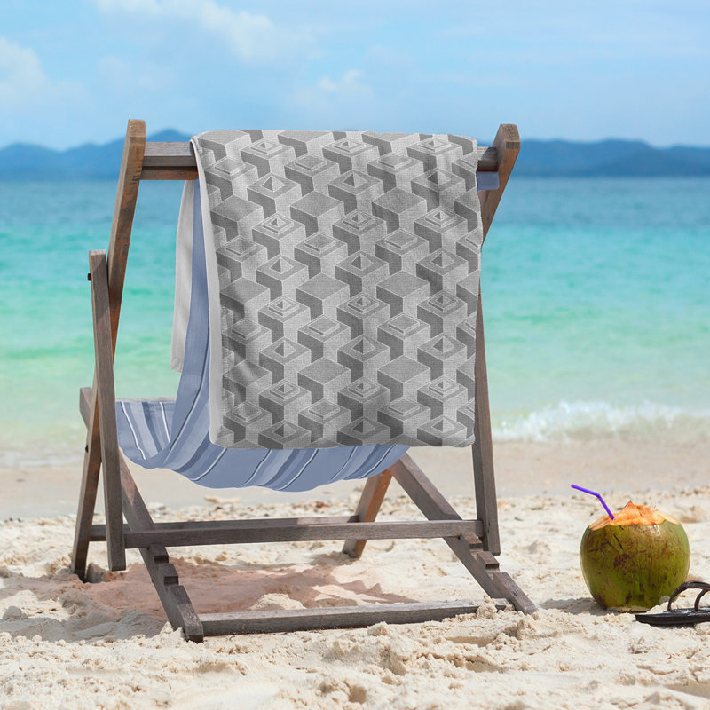 Jordao Beach Towel, Gray