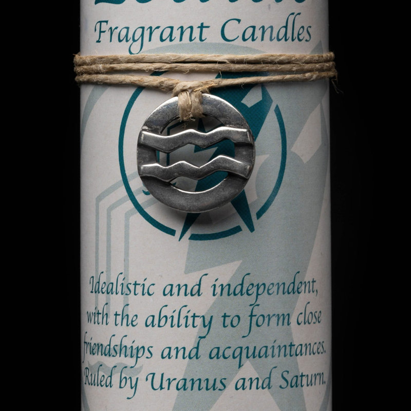 Bougie suspendue Aquarius Zodiac