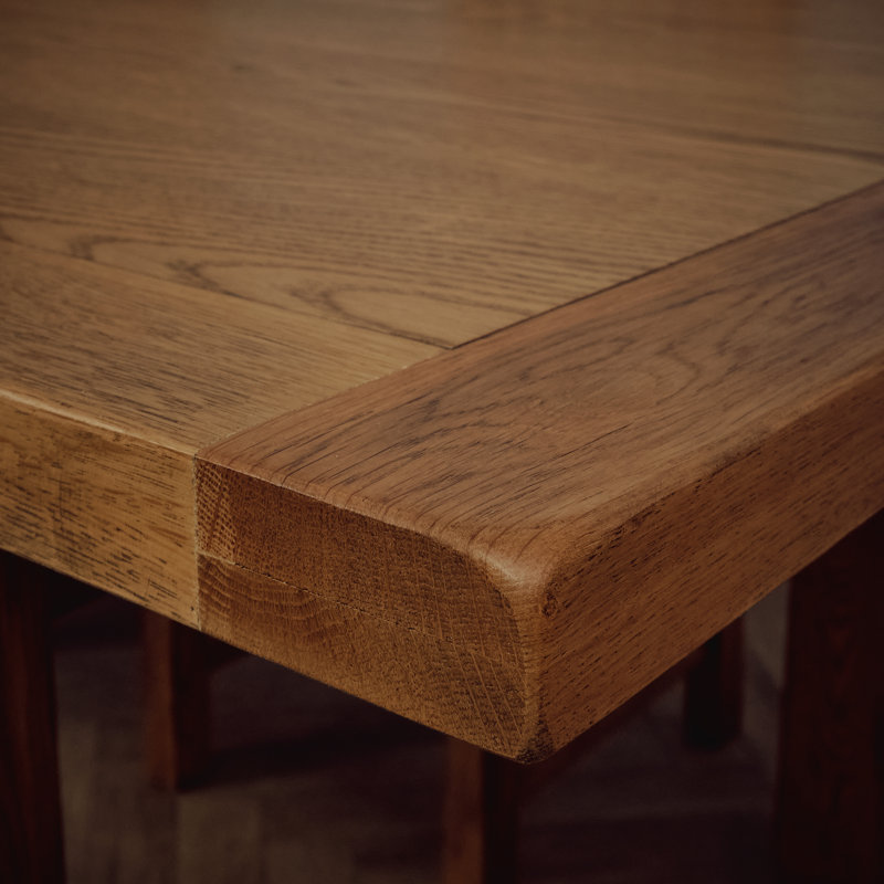 Oak Dining Table, 78cm H x 120cm L x 90cm W