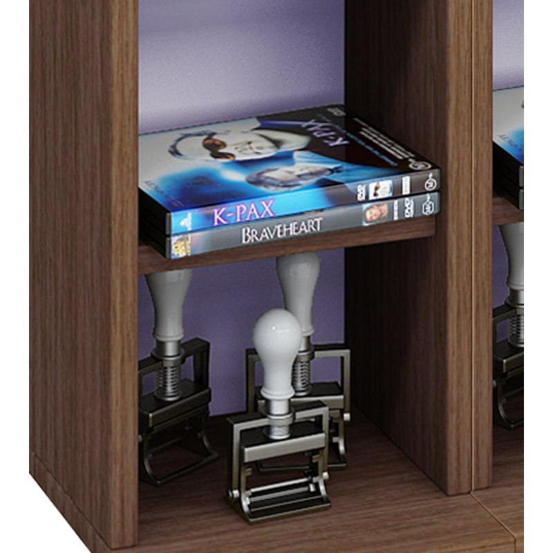 183cm H, Core walnut