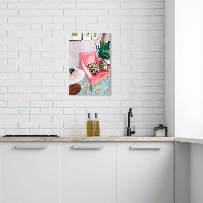 «Eniche Cat's Favorite Spot on Canvas» par Wynwood Studio, reproduction, H 24 po x l 16 po x P 0,8 po