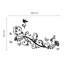 Birds Vine Floral Wall Sticker