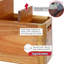 Acacia Wood Cylinder Utensil Crock