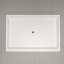 48 x 72 - Drain central - Option de passage - Base de douche en acrylique