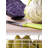 2-Tier Kitchen Cart with 4 Removable Baskets – White Frame & Ash Top - FIESTA