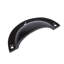 Hammer & Tongs - Curved Cabinet Cup Handle - W95mm x H46mm - Black