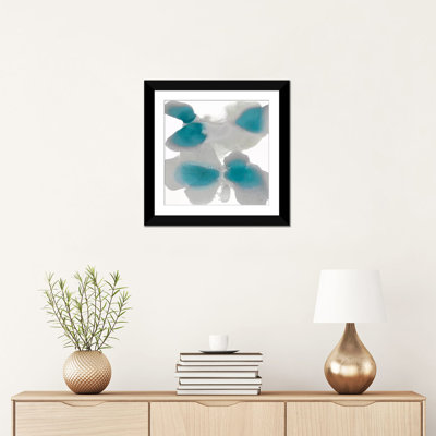 «Instinctive Aqua», reproduction d'art sur toile