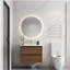 24-inch wall-mounted ceramic washstand, with 2 drawers