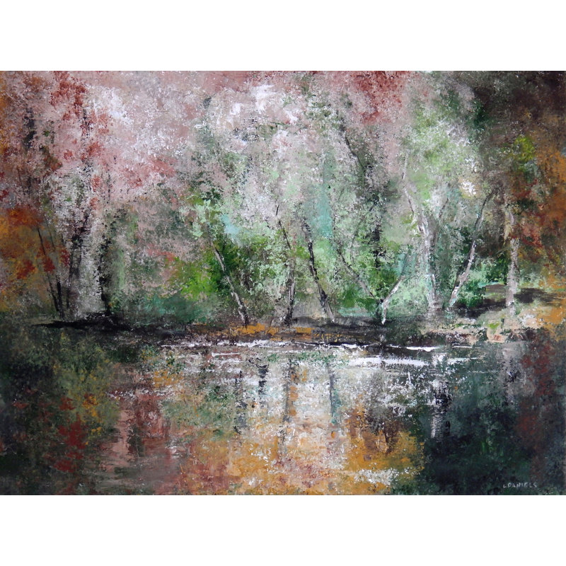 A Secret Place Print by Lisa Daniels, Black Framed Paper, 16" H x 20" W