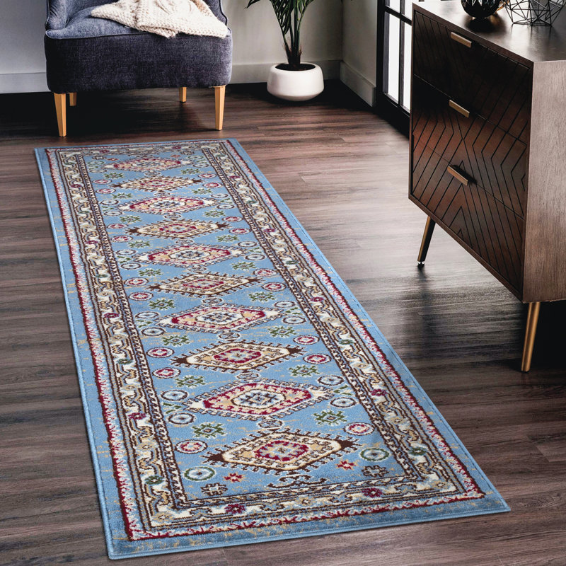 Peterlee Southwestern Area Rug, Runner 60 x 230cm