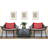 Polyester/Polyester Blend Lumbar Rectangular Indoor/Outdoor Pillow Cover & Insert-83783714