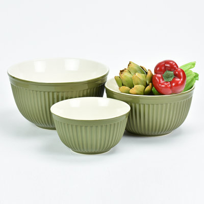 Simsbury 3 Piece Mixing Bowl Set