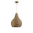 AlmedaCheatham Natural Seagrass Teardrop Rustic Pendant Light