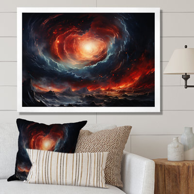 Rêves de galaxie astronomique orange gris