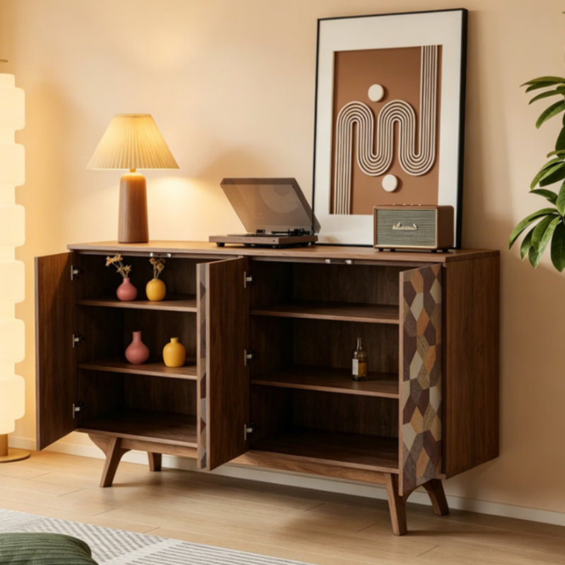 Buffet de haute qualité Rretro, 35.43" H x 62.99" W x 15.75" D