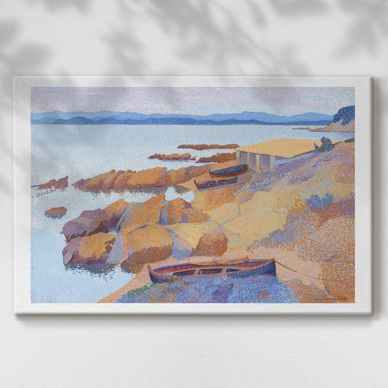 Paysages rétro-L III - Cavas enveloppés de galerie, 8 x 12