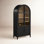Bibliothèque en bois Annetta, 80 po, noir