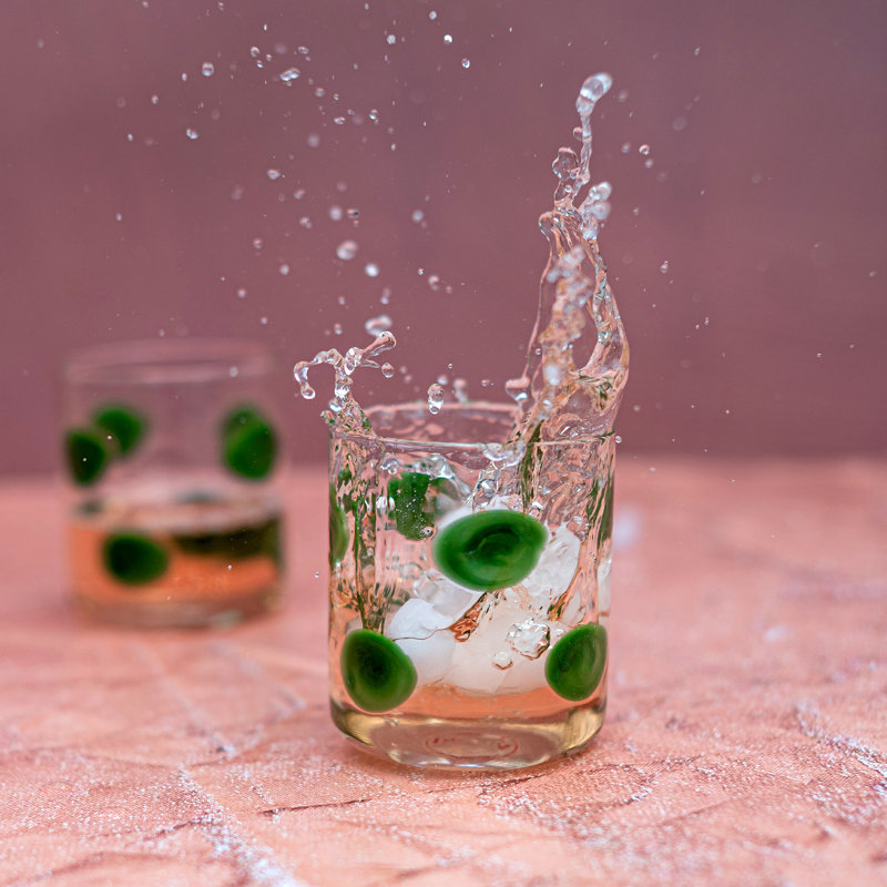 Drop Glass Wine Glass
