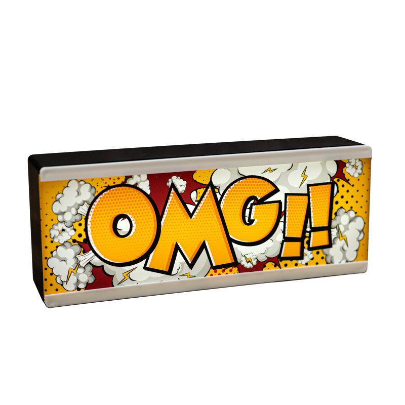 Light Up Room Sign OMG!!