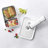Fresh & Save L Flat Divided Meal Prep Container, Plastic-70314346