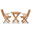 Devon 3-Piece Teak Bistro Dining Set