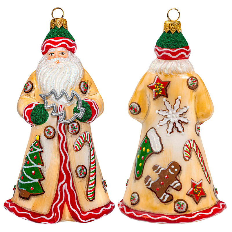 Glitterazzi Christmas Cookie Baker Santa