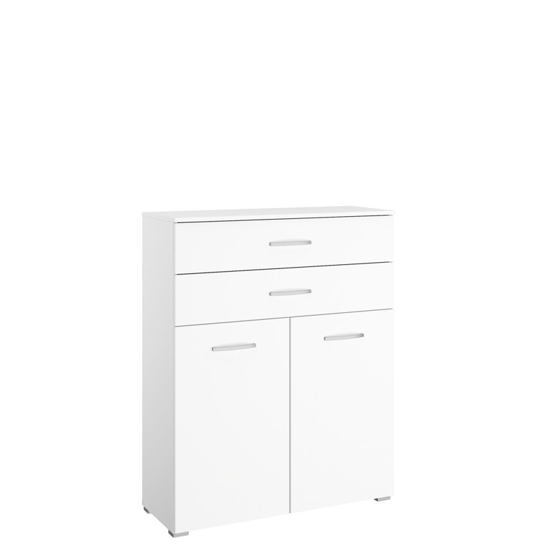 Aditio 4 Drawer Combi Chest, White
