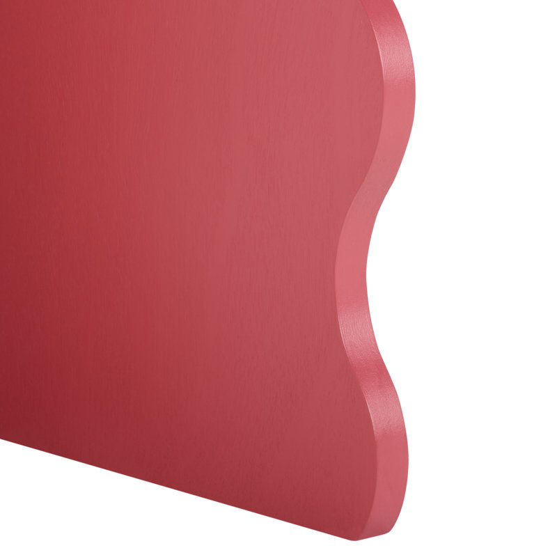 Table d'appoint Michelo Wavy, Rose