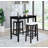 Bartonville Solid Wood Base Pub Table-1298123742-1298123737