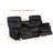 Avrielle Breathable Leather Power Reclining Living Room Set Reclining Sofa + Recliner Single Chair Set-114112106