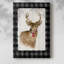 Holiday Deer Jingle Bell -Gallery Wrapped Cavas-236237886