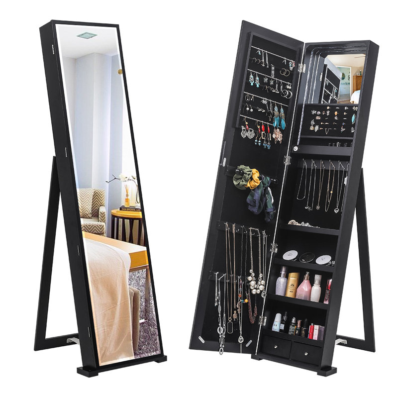Armoire à bijoux avec miroir Bohde