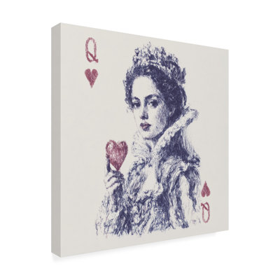 Wrapped Canvas Wall Art - Paula Freeman  'The Royal Suit III' Wall Art for Living Room, Bedroom, or Office Décor  - 14x14