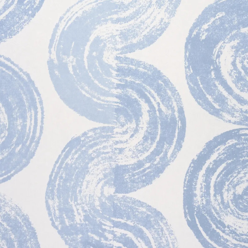 Rouleau de papier peint L 30 po x l 27 po l., Bleu pâle